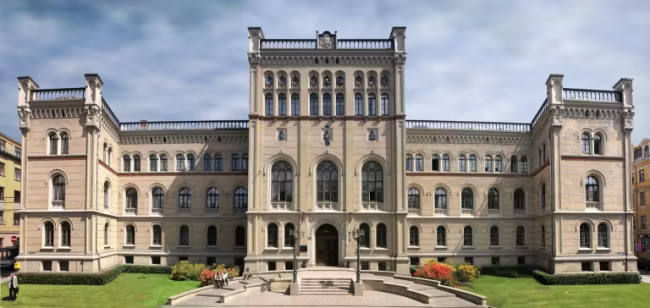 L'edificio dell'Università della Lettonia a Riga, sede del GUADEC 2023